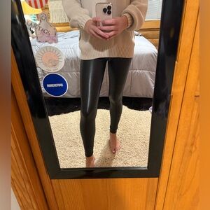 Hollister Faux Leather Leggings